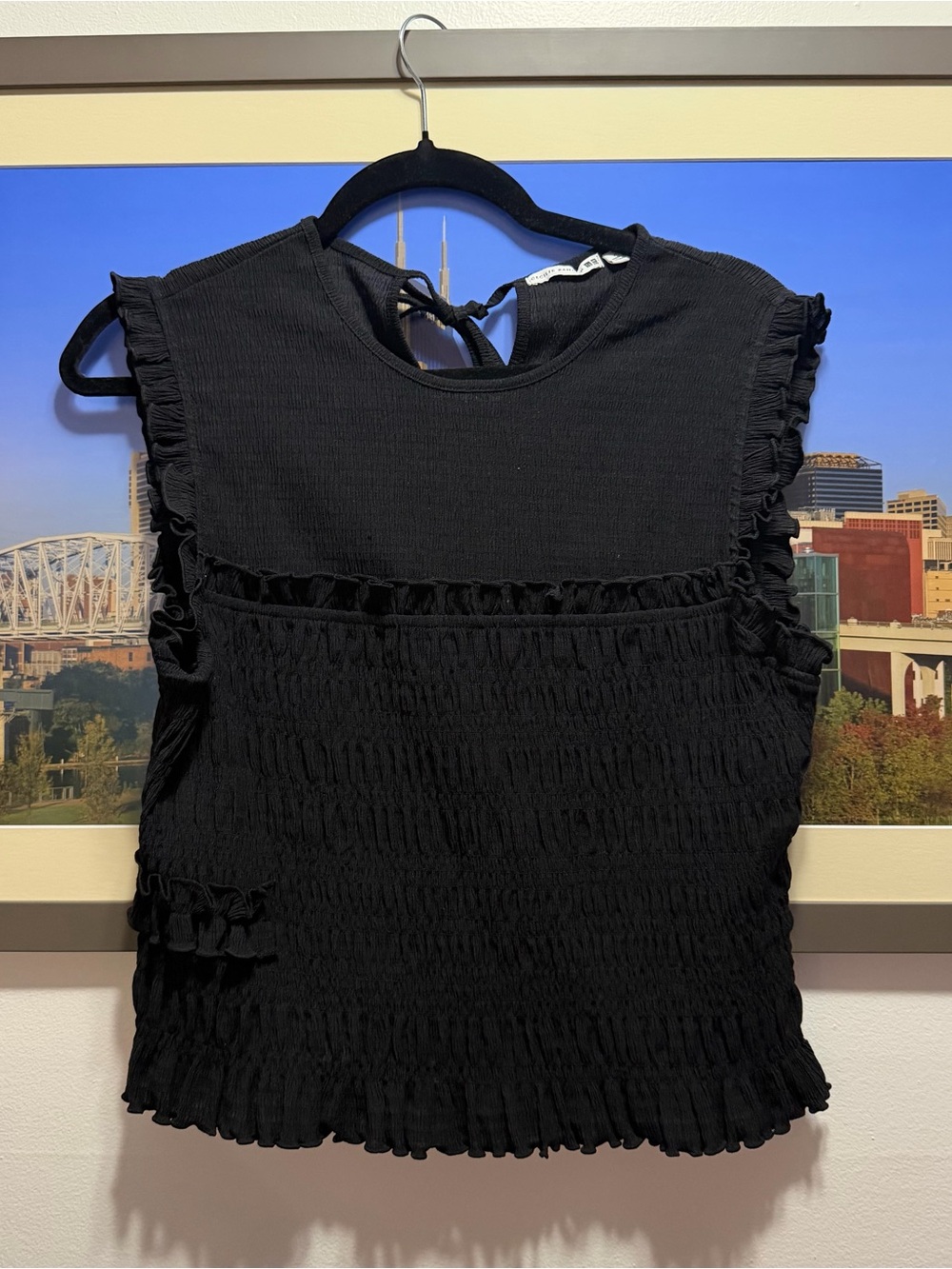 Cecile Bahnsen x Uniqlo ruffle top